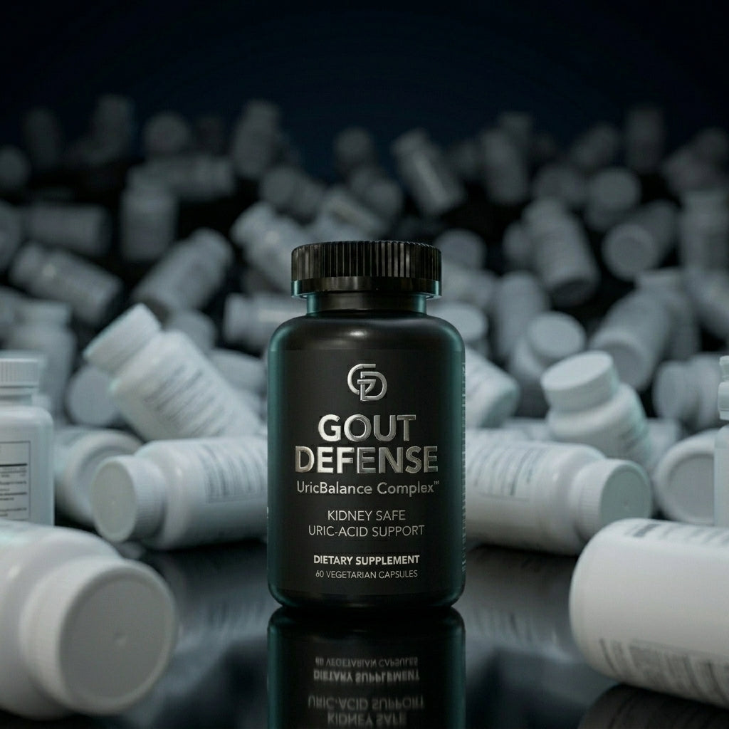 The Gout Supplement Graveyard: Why 90% of Products Fail (And What's Actually Different)