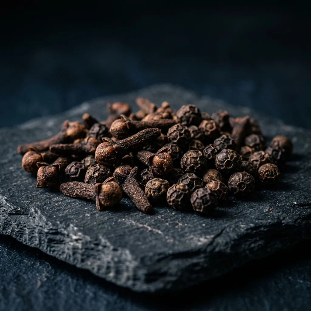 Cloves and peppercorns — natural manganese sources, Phase 04 chelated mineral