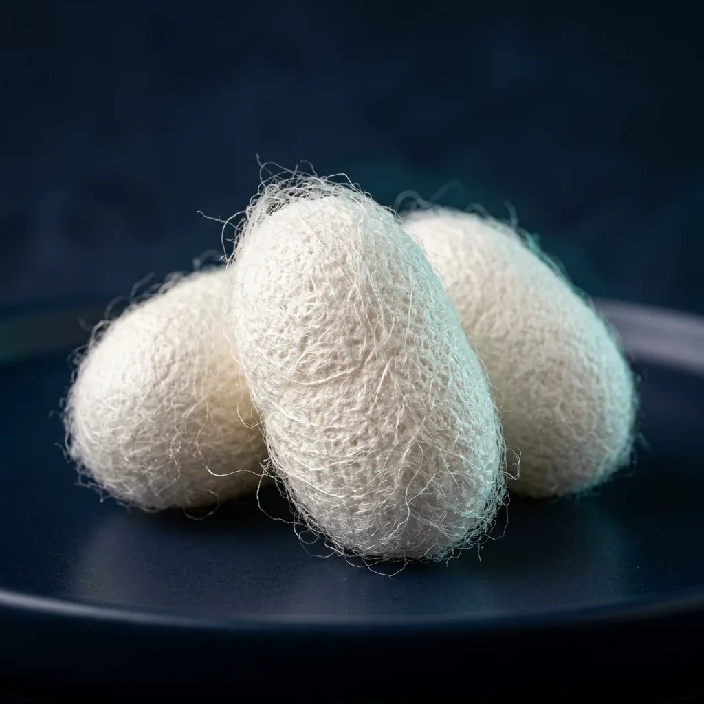 Silkworm cocoons — source of Serrapeptase enzyme