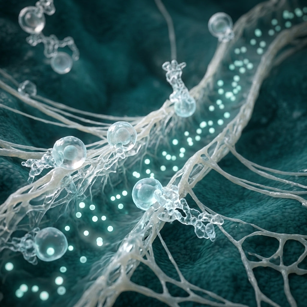 Enzyme bioavailability complex delivering compounds through biological tissue
